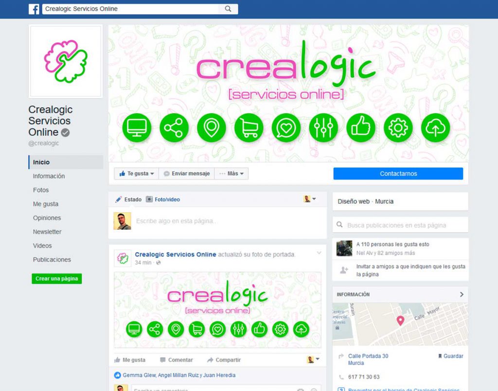 Nuevo diseño de páginas en Facebook 2016 Nueva disposición de diseño en Facebook 2016