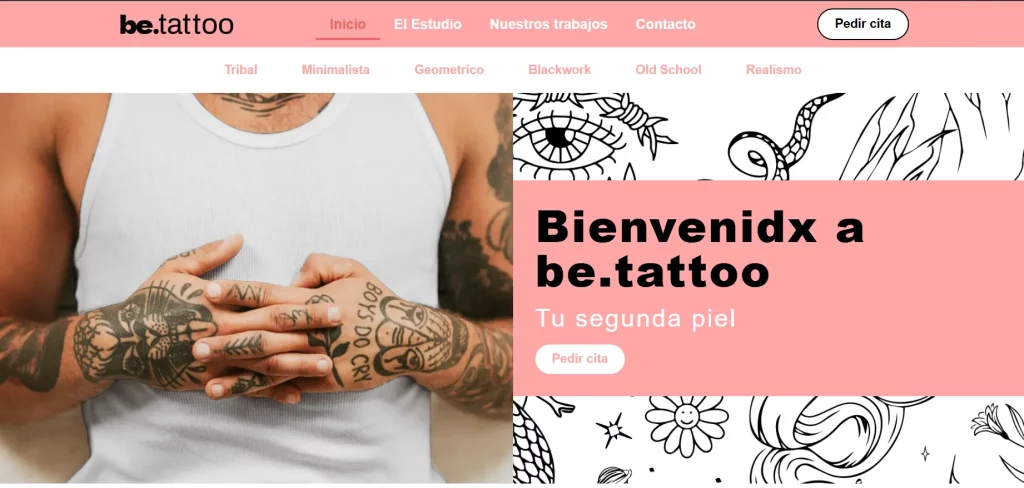 Diseño Web Murcia-Be.Tattoo-Tatuador