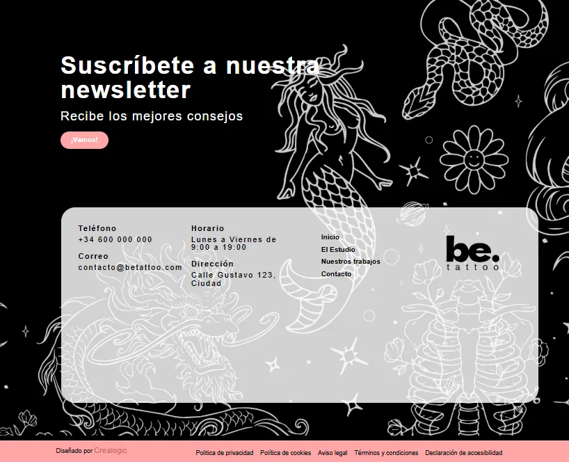 BeTattoo – Branding y estrategia digital con Crealogic