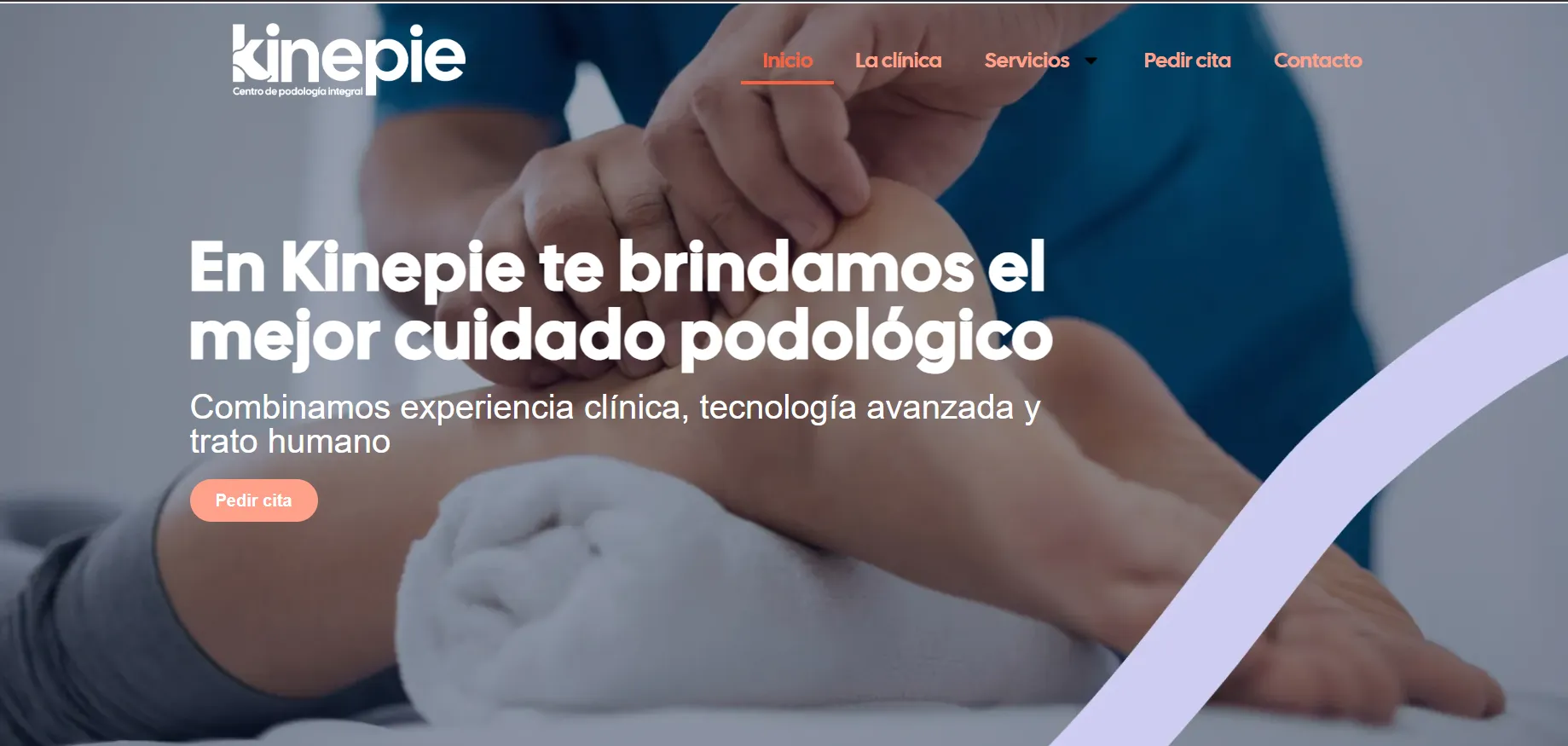 Diseño Web Murcia - Clínica Podológica