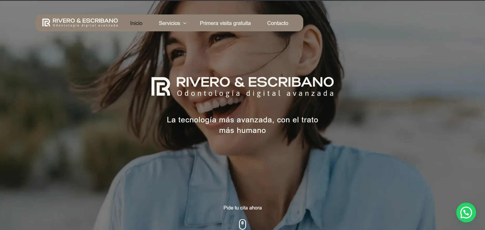 Diseño web Murcia- Rivero y Escribano – Clínica Dental Avanzada